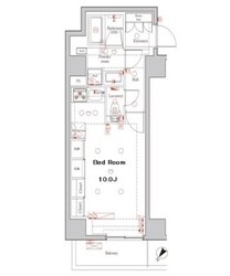 ＤＩＰＳ西日暮里の物件間取画像